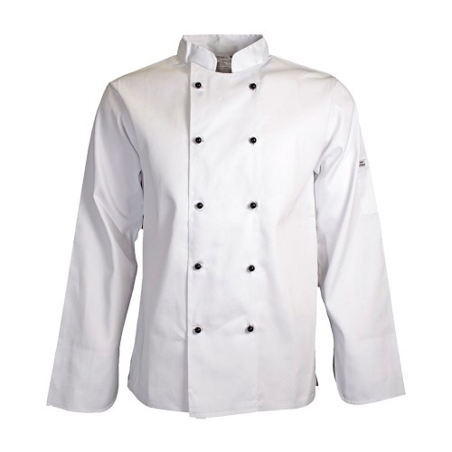 Chef's Unisex Plastic Buttons Tunic