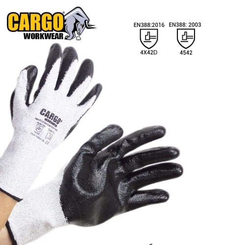 Cargo Sword Cut 5/D Nitrile Glove