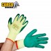 Cargo Green Grip Glove Tagged for Retail Display